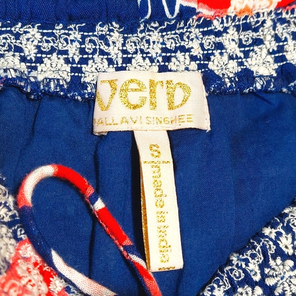 Anthropologie Verb floral embroidered mini skirt, size S - Picture 6 of 10